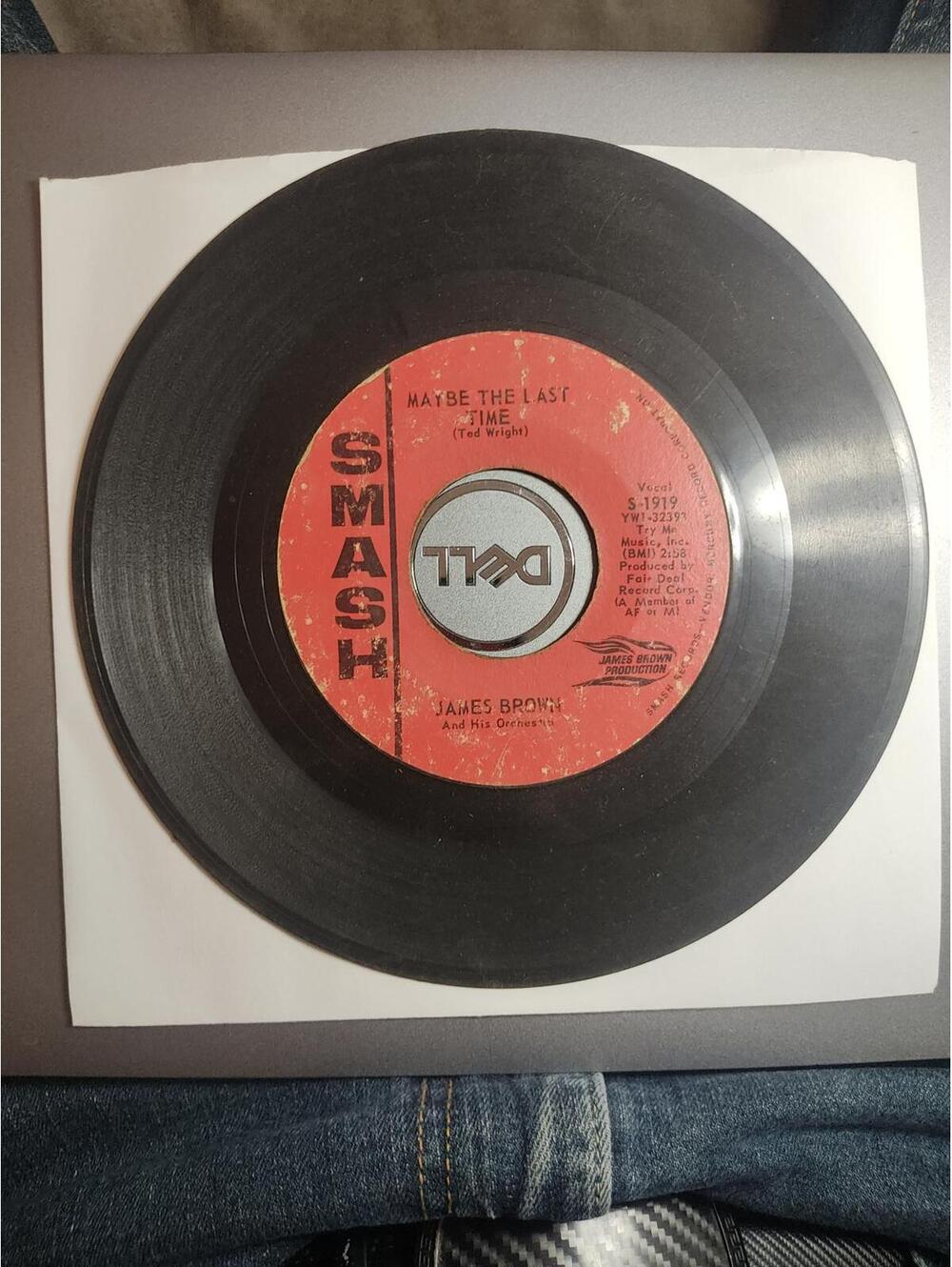 James Brown - out of sight/ maybe last time vintage 45 VG